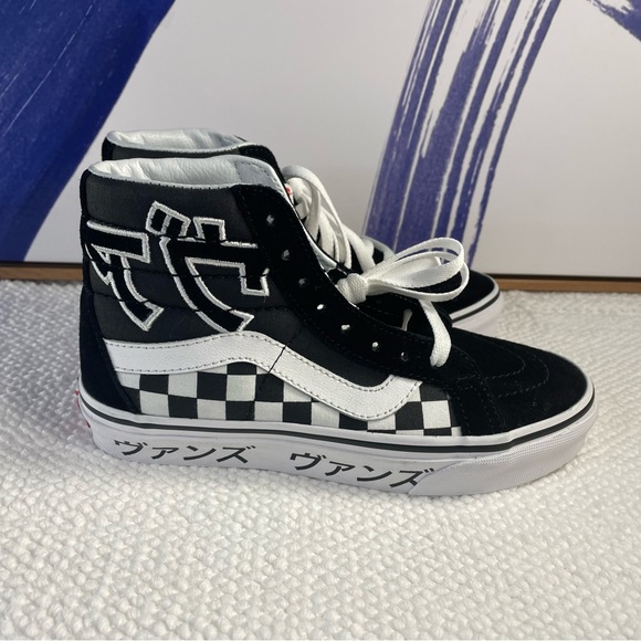 Vans Sk8-Hi Japanese Checkerboard skating shoes - Picture 4 of 12